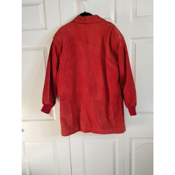 Adam Douglass Red Leather jacket - Picture 6 of 6